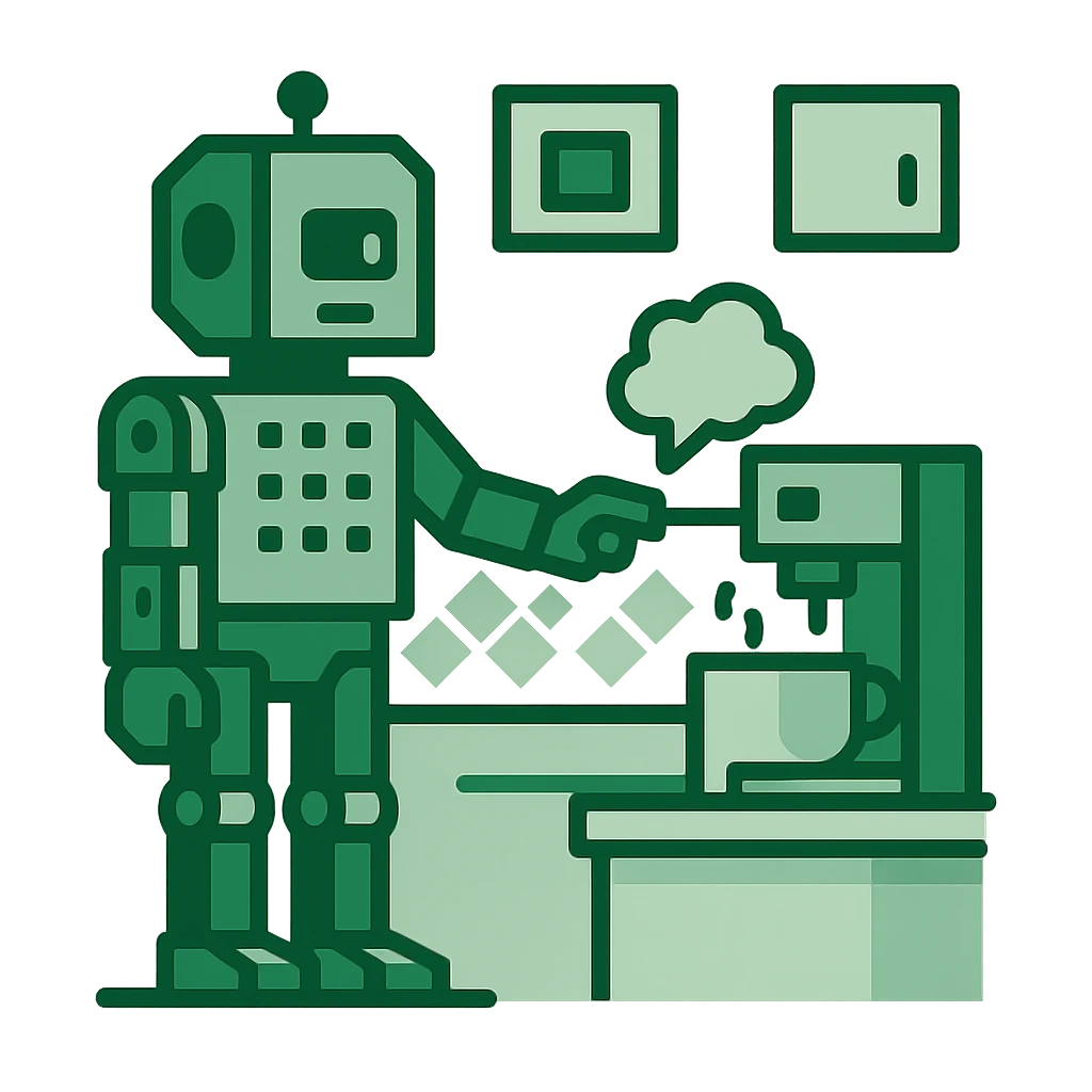 Znázornění Kávového testu